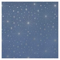 Promo ⌛ Navy & Silver Star Cardstock Paper by Recollections™, 12" x 12" ✨