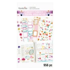 Best Sale 👏 Bright Florals Planner Sticker Book by Recollections™ 🤩