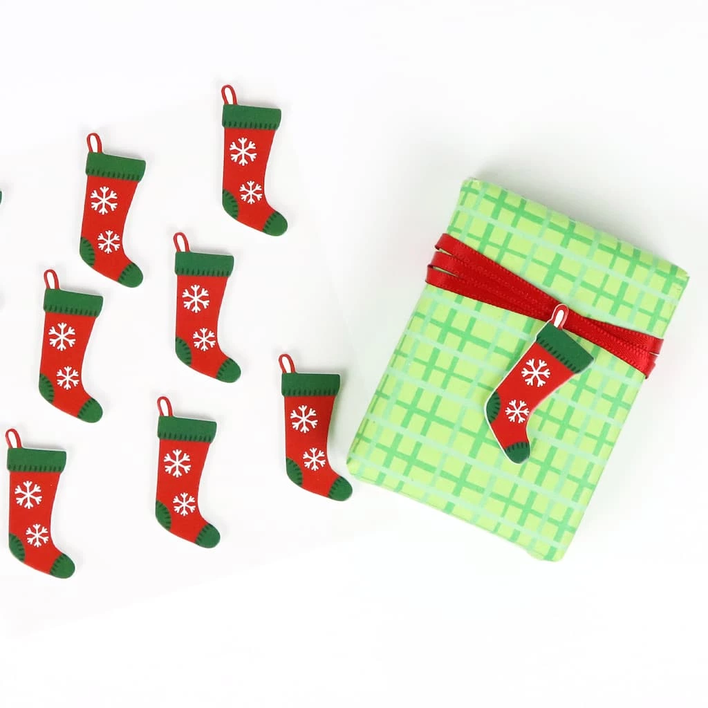 Best Pirce ⭐ Red & Green Snowflake Sock ✨ Christmas Stickers by Recollections™ ✨ 3 Best Pirce ⭐ Red & Green Snowflake Sock ✨ Christmas Stickers by Recollections™ ✨ - Image 3