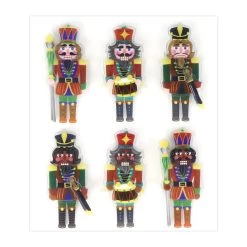 Alternative view of Top 10 ❤️ Dimensional Nutcracker ❄ Christmas Stickers by Recollections™ 👍