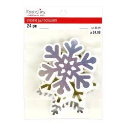 Best deal โ Snowflake Die Cut โจ Christmas Stickers by Recollections™ โญ