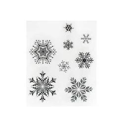 Alternative view of Promo 🧨 Snow Clear Stamp & Metal Die Set by Recollections™ ⌛