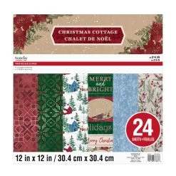 Best deal ๐ฏ Christmas Cottage Paper Pad by Recollections™, 12" x 12" โ๏ธ