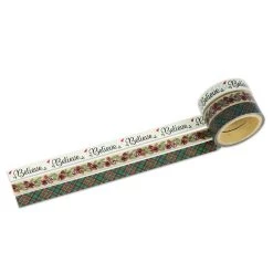 Best Sale ⌛ Believe 👍 Christmas Crafting Tape Set by Recollections™ 😉