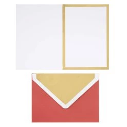 Best Sale 😍 5" x 7" Gold Foil Cards & Envelopes by Recollections™, 18ct. ✔️