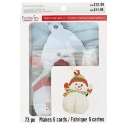 Best Sale ❤️ Christmas Honeycomb Card Kit by Recollections™ ✔️