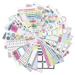Alternative view of Best reviews of 👏 Bright Fitness Planner Sticker Book by Recollections™ 🤩