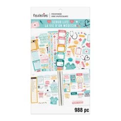 Buy 🧨 Scrub Life Planner Sticker Book by Recollections™ ✔️