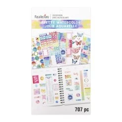Budget ✔️ Pretty Watercolor Planner Sticker Book by Recollections™ 🤩