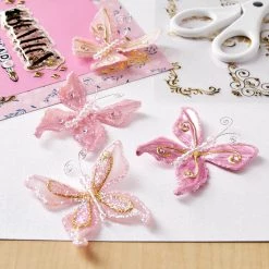 Alternative view of Cheap 👏 12 Packs: 4 ct. (48 total) Glacee Butterfly Embellishments by Recollections™ ❤️