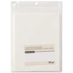 Best deal 🔔 12 Packs: 50 ct. (600 total) 4.6" x 5.75" Ivory Envelopes Value Pack by Recollections™ 🛒