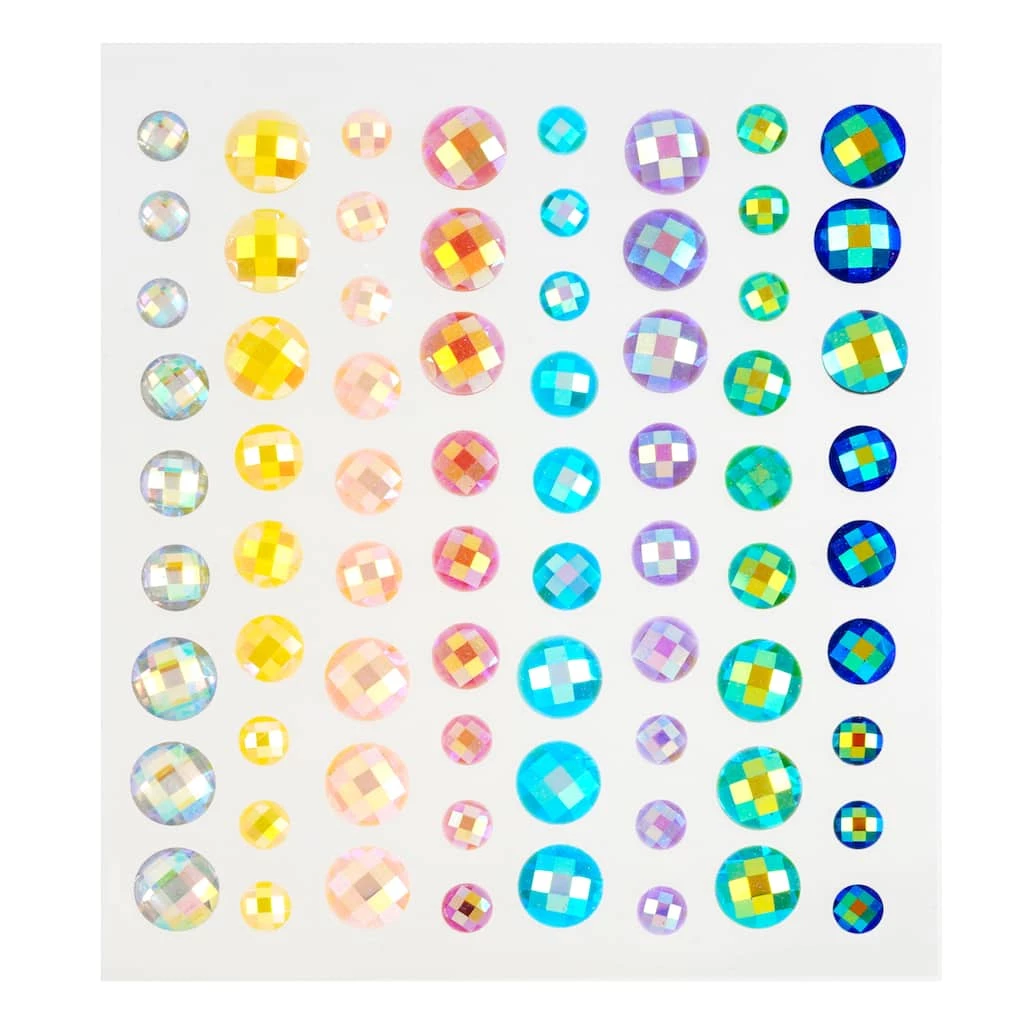 Best reviews of ✔️ 12 Packs: 72 ct. (864 total) Iridescent Pastel Rhinestone Stickers by Recollections™ ✔️ 2 Best reviews of ✔️ 12 Packs: 72 ct. (864 total) Iridescent Pastel Rhinestone Stickers by Recollections™ ✔️ - Image 2