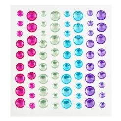 Alternative view of Best reviews of ⭐ 12 Packs: 72 ct. (864 total) Multicolored Rhinestone Stickers by Recollections™ 😉