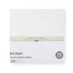 Best deal 👍 12 Packs: 25 ct. (300 total) 12" x 12" Cardstock Paper by Recollections™ ⌛