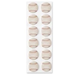 Brand new 😀 12 Packs: 12 ct. (144 total) ⚾ Baseball Puffy Repeat Stickers by Recollections™ 🛒 -Michaels Stores MP367832 21