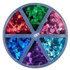 Best deal ✨ 12 Pack: Signature™ Primary Chunky Glitter Caddy by Recollections™ 🥰
