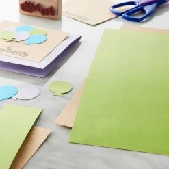 Alternative view of Cheapest ⌛ 60 Pack: Smooth Solid Cardstock Paper by Recollections™, 12" x 12" 🌟