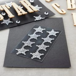 Alternative view of Wholesale ✨ 12 Packs: 16 ct. (192 total) Clear Star Bling Stickers by Recollections™ 😍