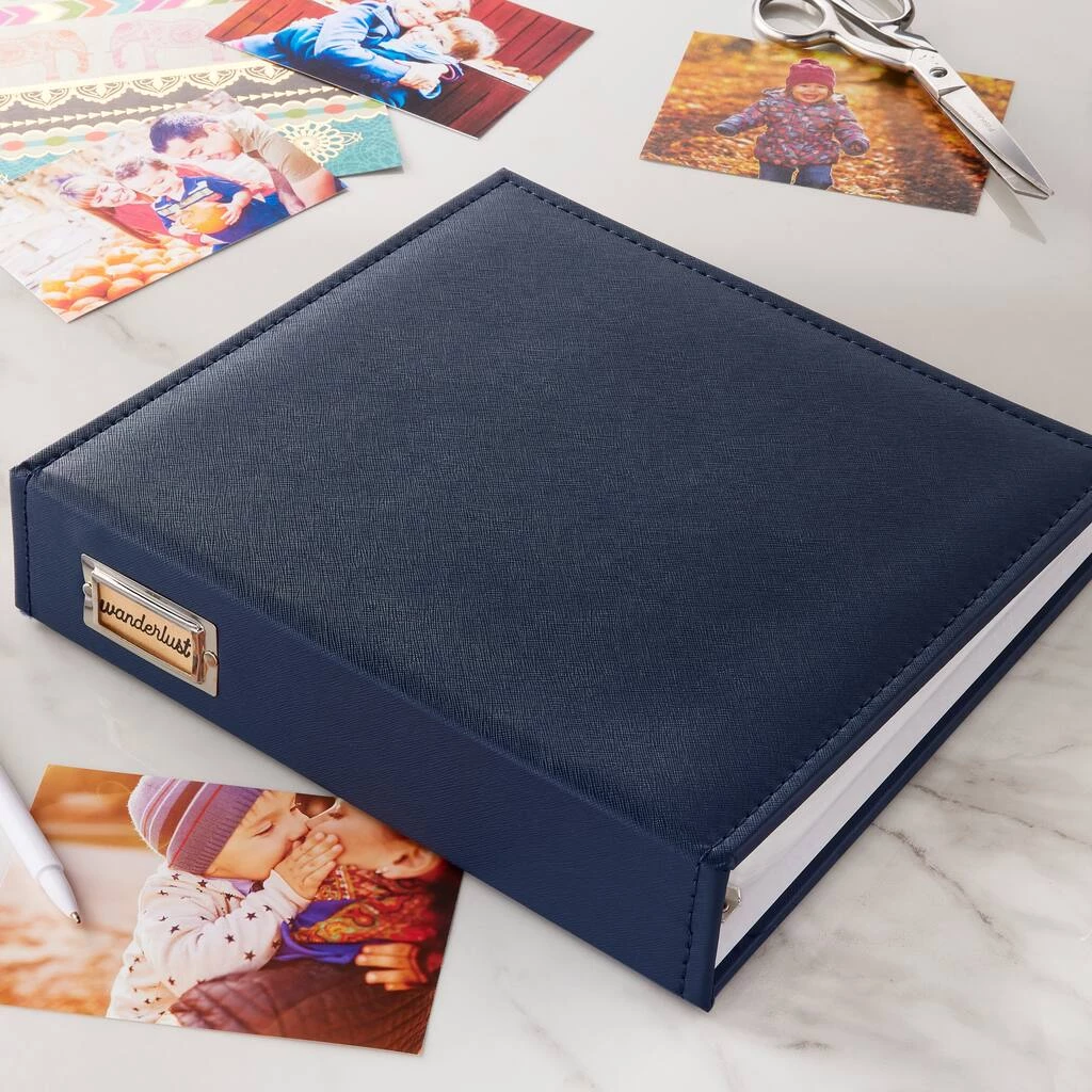 Best Pirce 💯 8 Pack: Navy D-Ring Scrapbook Album by Recollections™ ❤️ 2 Best Pirce 💯 8 Pack: Navy D-Ring Scrapbook Album by Recollections™ ❤️ - Image 2