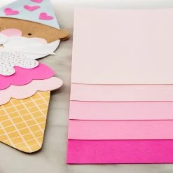 Alternative view of Best deal ❤️ 12 Packs: 100 ct. (1,200 total) Pink Buttons 6" x 6.5" Cardstock Paper by Recollections™ ❤️