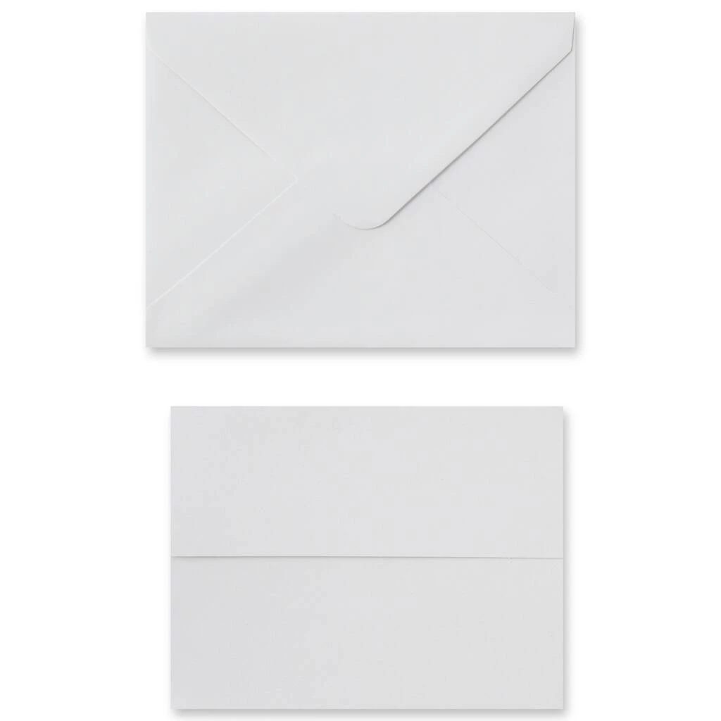 Budget 👏 12 Packs: 10 ct. (120 total) 4.25" x 5.5" White Gatefold Cards & Envelopes by Recollections™ ⌛ 4 Budget 👏 12 Packs: 10 ct. (120 total) 4.25" x 5.5" White Gatefold Cards & Envelopes by Recollections™ ⌛ - Image 4