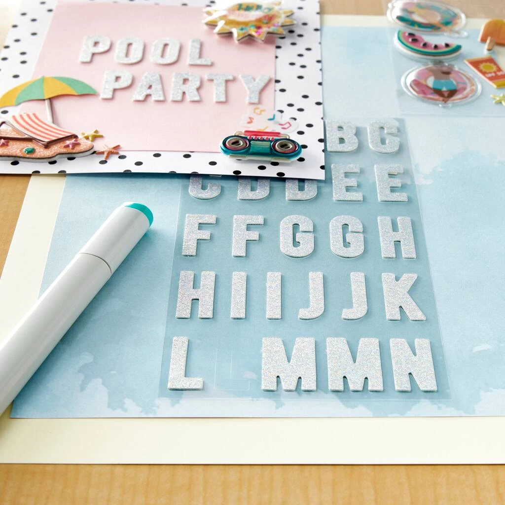 Coupon ⌛ 12 Pack: Fine Iridescent Glitter Stickers Stickers by Recollections™ ✔️ 5 Coupon ⌛ 12 Pack: Fine Iridescent Glitter Stickers Stickers by Recollections™ ✔️ - Image 5