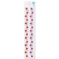 Buy 🎉 12 Packs: 2 ct. (24 total) Hearts Strip Bling Stickers by Recollections™ 👏 7 Buy 🎉 12 Packs: 2 ct. (24 total) Hearts Strip Bling Stickers by Recollections™ 👏 -Michaels Stores MP665707 20