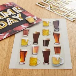 Budget 🎁 12 Pack: Beer Dimensional Stickers by Recollections™ 😍 -Michaels Stores MP665743 20