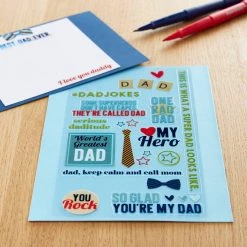 Brand new 👏 12 Pack: Dad Stickers by Recollections™ 🥰 5 Brand new 👏 12 Pack: Dad Stickers by Recollections™ 🥰 -Michaels Stores MP665755 20