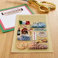 Alternative view of Best deal ⌛ 12 Pack: Rome Dimensional Stickers by Recollections™ ❤️