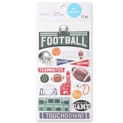 Budget ⌛ 12 Pack: Football Icons Dimensional Stickers by Recollections™ ⭐ 9 Budget ⌛ 12 Pack: Football Icons Dimensional Stickers by Recollections™ ⭐ -Michaels Stores MP666782 20