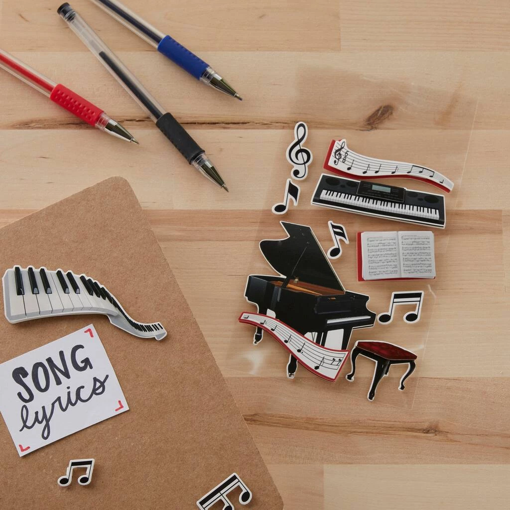 Cheapest 😍 12 Pack: Piano Recital Dimensional Stickers by Recollections™ 👍 7 Cheapest 😍 12 Pack: Piano Recital Dimensional Stickers by Recollections™ 👍 - Image 7