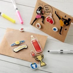 Best deal ✨ 12 Pack: Boxing Stickers by Recollections™ ❤️ -Michaels Stores MP667165 25
