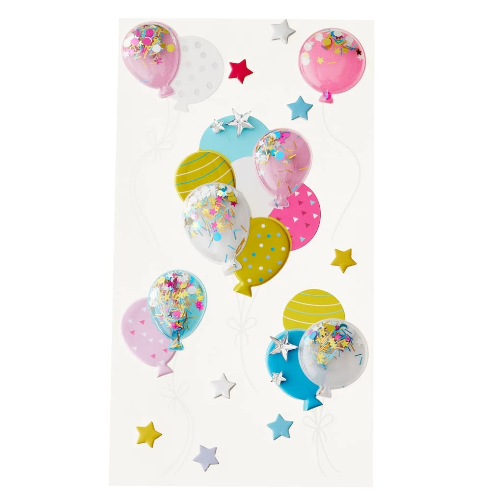 Deals ⌛ 12 Pack: Birthday Balloon Stickers by Recollections™ ⌛ 1 Deals ⌛ 12 Pack: Birthday Balloon Stickers by Recollections™ ⌛